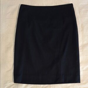 Banana Republic Elegant Black Pencil Skirt